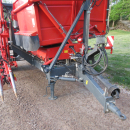 5813 Dewulf GBC carrot harvester 1 row with bunker