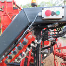 5813 Dewulf GBC carrot harvester 1 row with bunker