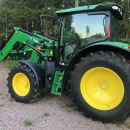 5822 John Deere 6110R traktor 460 hours new condition