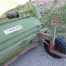 5853 Baselier haulm topper 4 row with low press tires