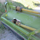 5853 Baselier haulm topper 4 row with low press tires
