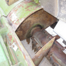 5853 Baselier haulm topper 4 row with low press tires