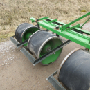 5853 Baselier haulm topper 4 row with low press tires