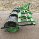 5853 Baselier haulm topper 4 row with low press tires