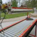 6239 EKKO roller table for manual inspection