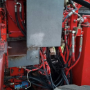 6267 Simon carrot harvester R1B3 with bunker