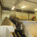 6292 Tong potato washing line with destoner and polisher Stainless steel