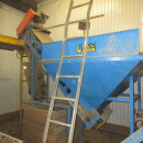 6292 Tong potato washing line with destoner and polisher Stainless steel
