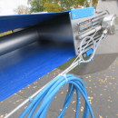 6306 Sormac TBT-60 conveyor for leafy vegetables