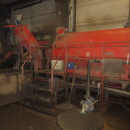 6318 EKKO washing line with polisher for root vegetables