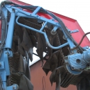 3668 Asa-Lift carrot harvester with elevator 2 row