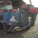3766 Asa-lift T-10B carrot harvester mounted with bunker