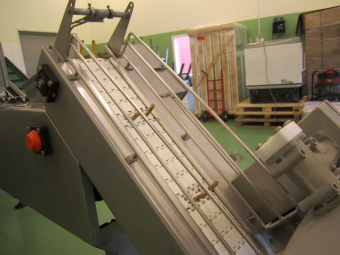 3288 SORMAC onion peeler line complete