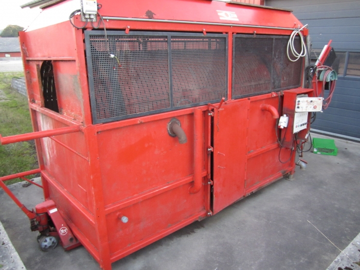 3087 EKKO potato barrel washer machine with destoner
