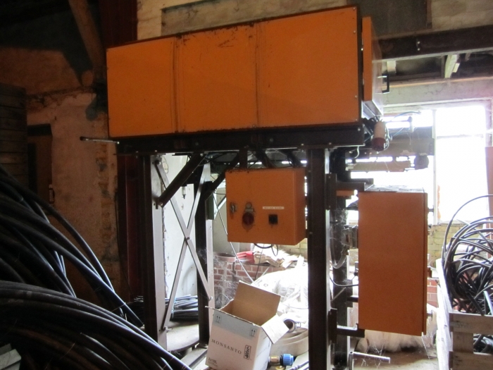 3126 MANTER plastic bagger with LOCKWOOD 8 scale multi Weigher
