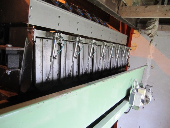 3126 MANTER plastic bagger with LOCKWOOD 8 scale multi Weigher