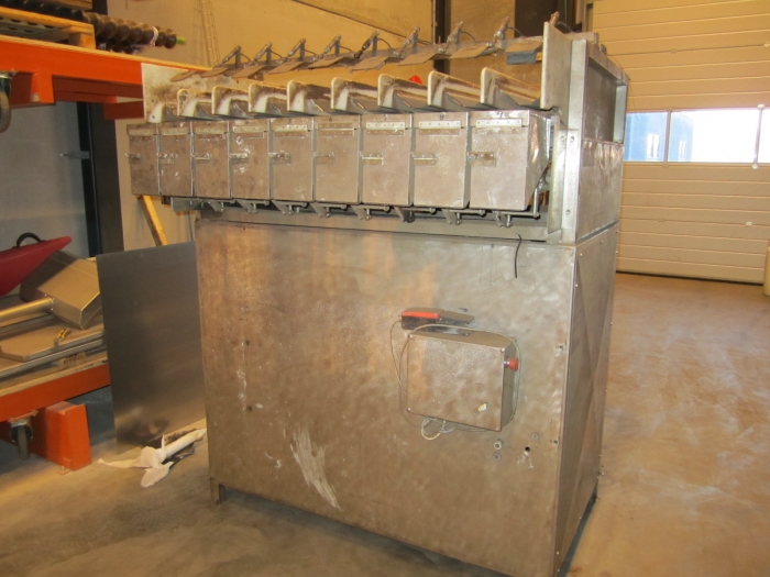 3172 NEWTEC 2009/VB40 CC computer weigher +plastic bagger