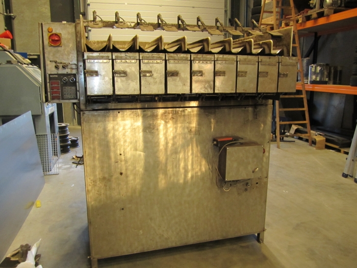 3172 NEWTEC 2009/VB40 CC computer weigher +plastic bagger