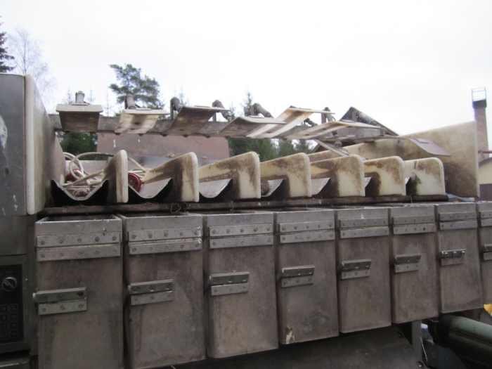 3213 NEWTEC 2009 9 head multi weigher