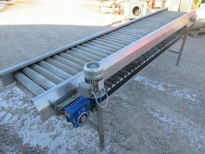 5599 Roller table inspection table 3200x500 mm