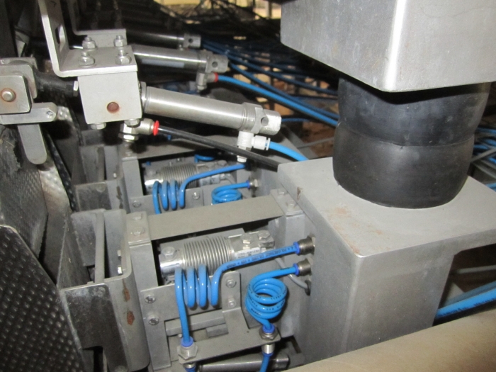 3381 Upmann weigher and tray packing line