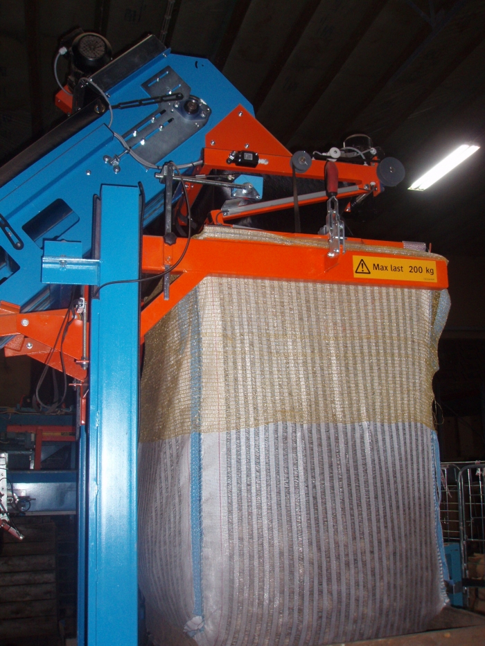 3414 EMVE big bag filler in new condition