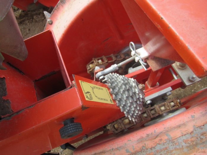 3443 Checchi Magli Tex planting machine 4 row