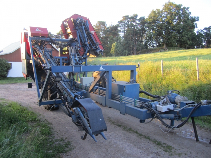 3457 Asa-Lift carrot harvester 1 row trailed elevator