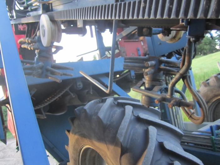 3457 Asa-Lift carrot harvester 1 row trailed elevator