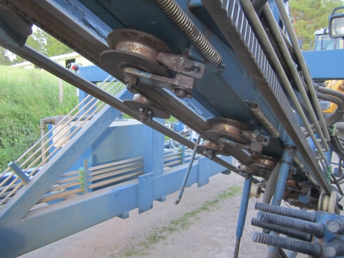 3457 Asa-Lift carrot harvester 1 row trailed elevator