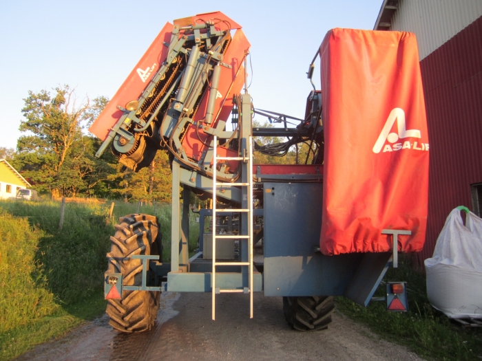 3457 Asa-Lift carrot harvester 1 row trailed elevator