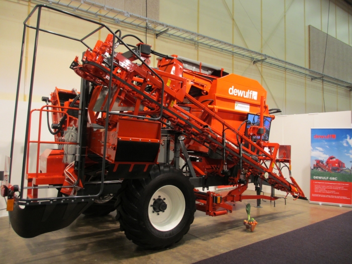3499 DEWULF GBC carrot harvester