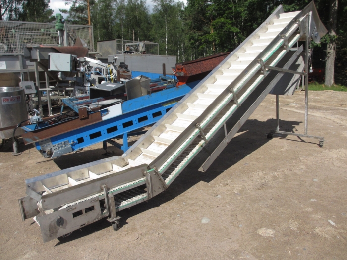 3942 ENP elevator stainless 1000 + 3900 +600 x450 mm