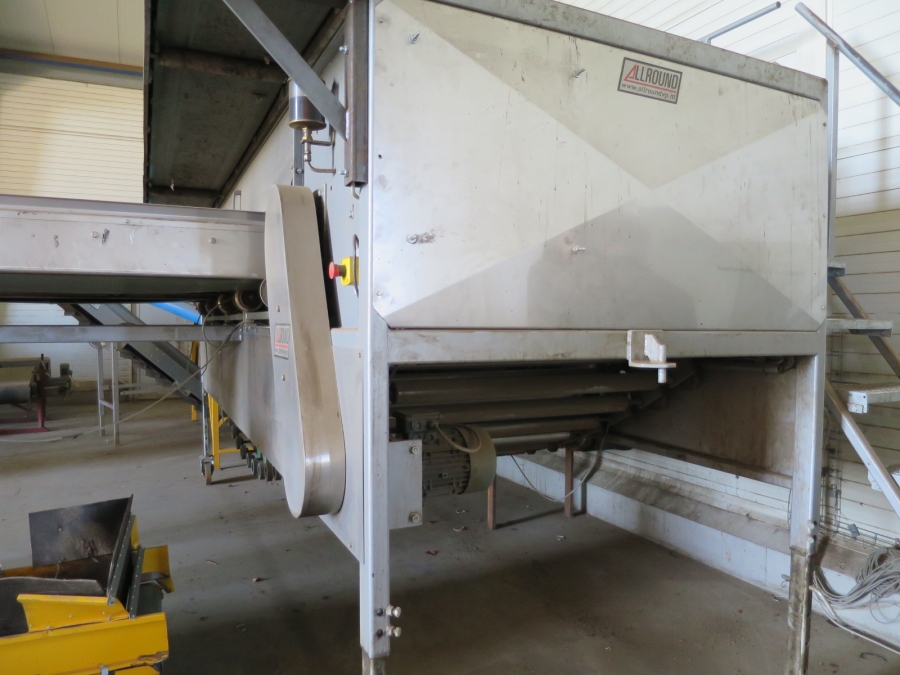4107 Allround roller grader for Carrots, onions etc
