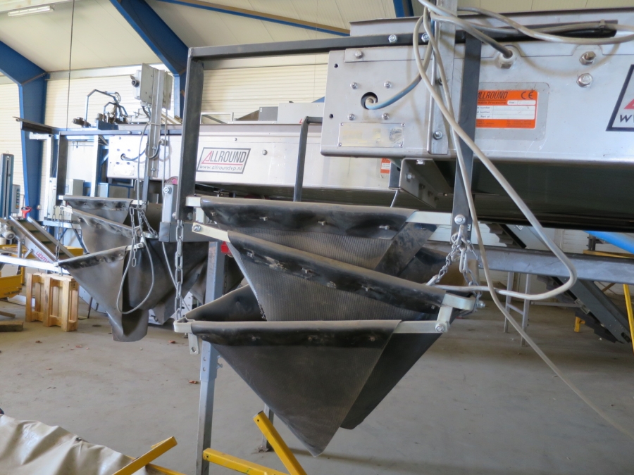 4107 Allround roller grader for Carrots, onions etc