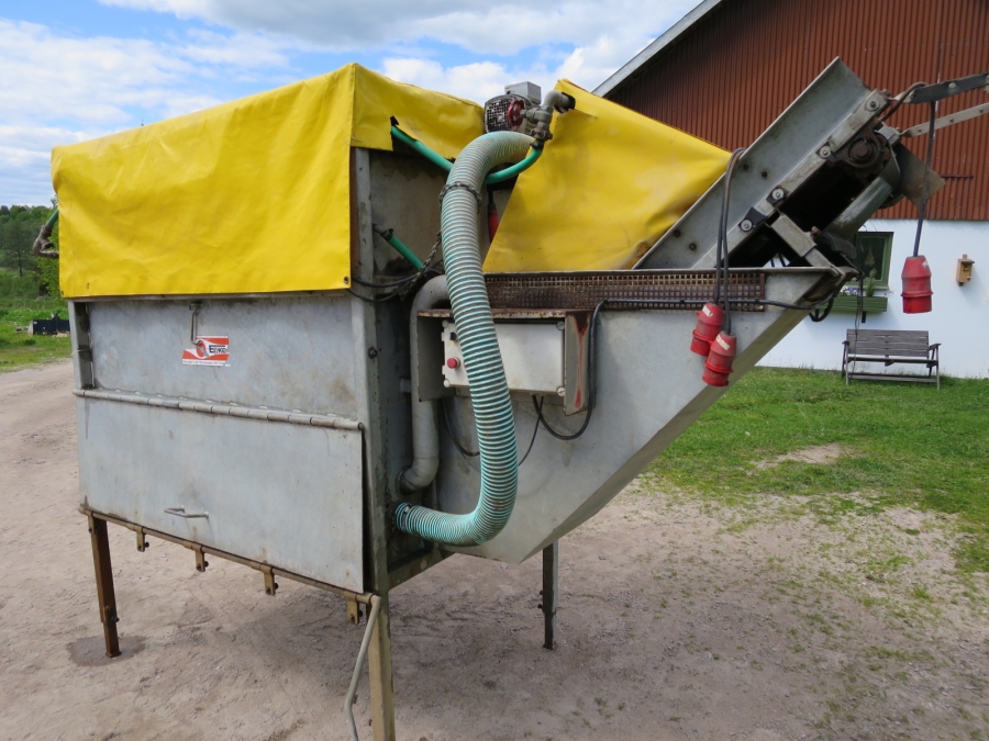 4115 EKKO potato washing machine 1,5 m drum