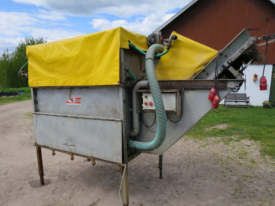 4115 EKKO potato washing machine 1,5 m drum
