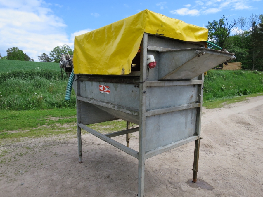 4115 EKKO potato washing machine 1,5 m drum