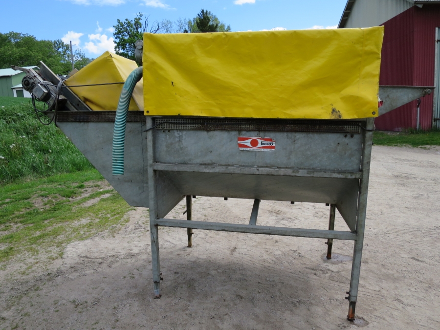 4115 EKKO potato washing machine 1,5 m drum