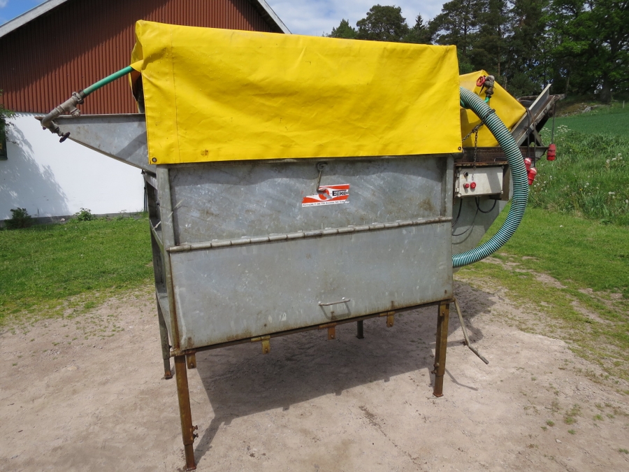 4115 EKKO potato washing machine 1,5 m drum