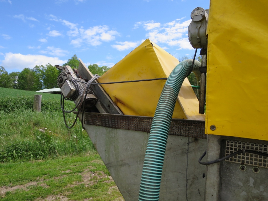 4115 EKKO potato washing machine 1,5 m drum