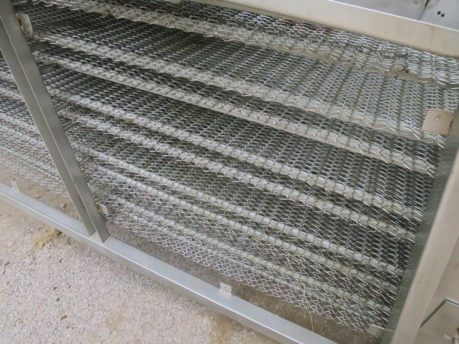 4144 Belt drier web table for Frying line potato chips