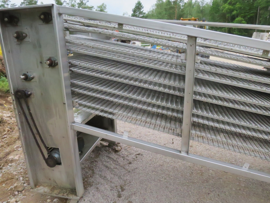 4144 Belt drier web table for Frying line potato chips