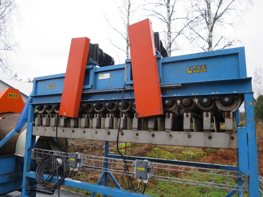 4190 EMVE felt drier table 15 roller 1,5 m wide