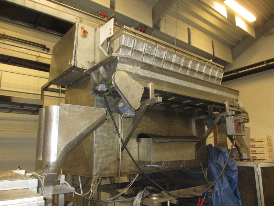 4224 Newtec 2012DG computer weigher for carrots