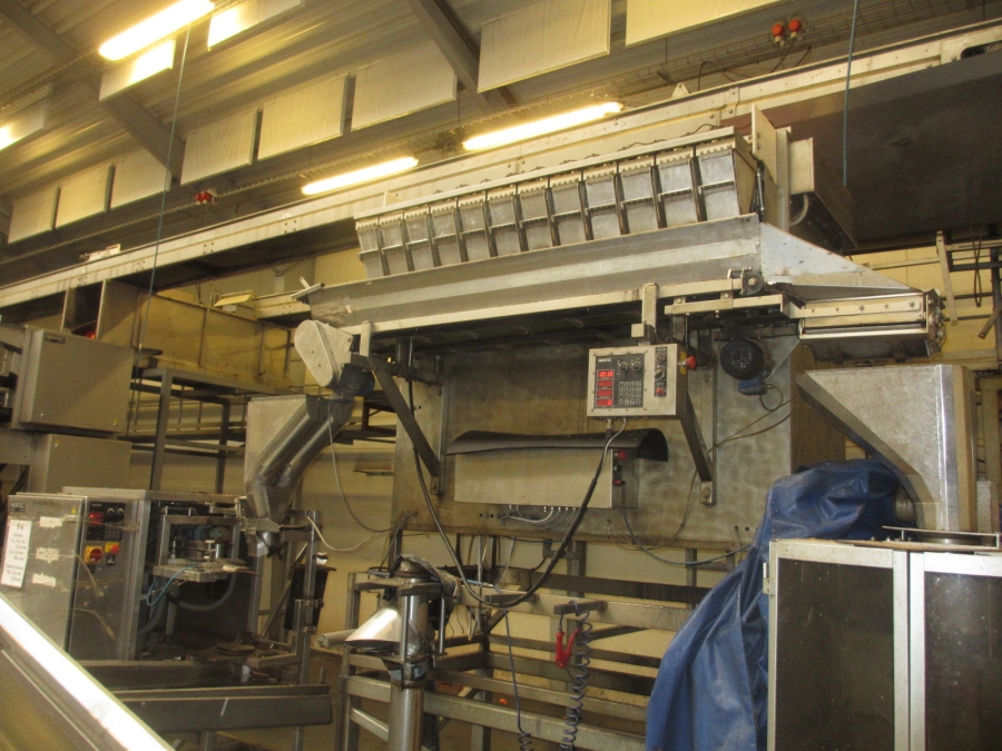 4224 Newtec 2012DG computer weigher for carrots