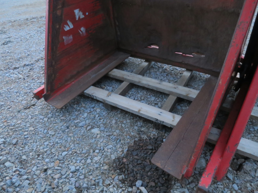 4318 EKKO box turner stationary hydraulic