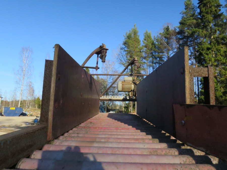 4324 EMVE seed potato spraying line