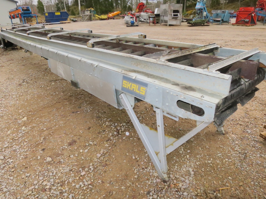4336 SKALS conveyor double 8900x370+370 mm