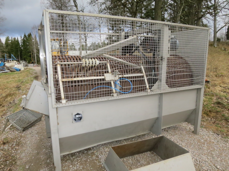 4342 Limas potato washing barrell 2500 mm stainless steel